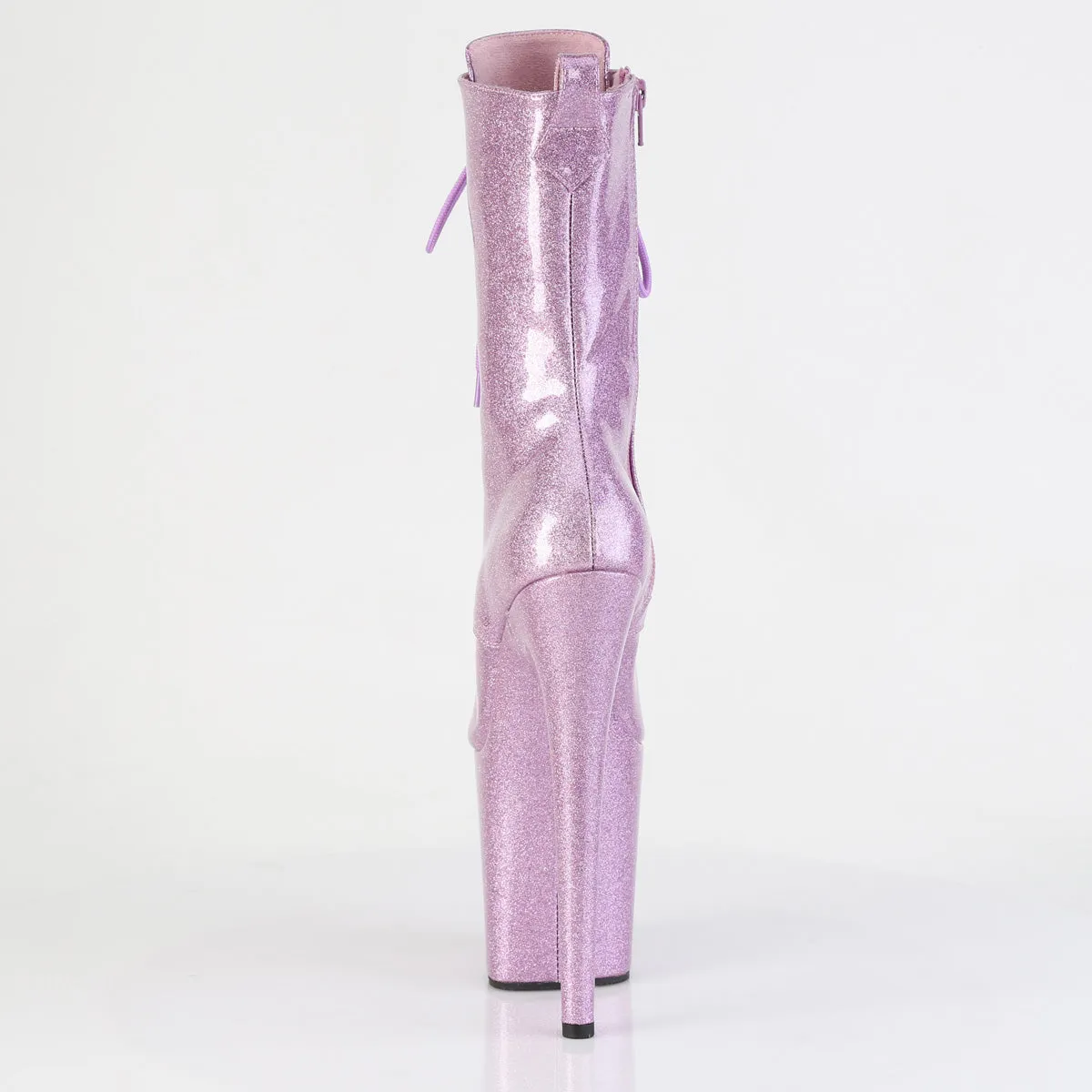 8 Inch Heel FLAMINGO-1041GP Lilac Glitter