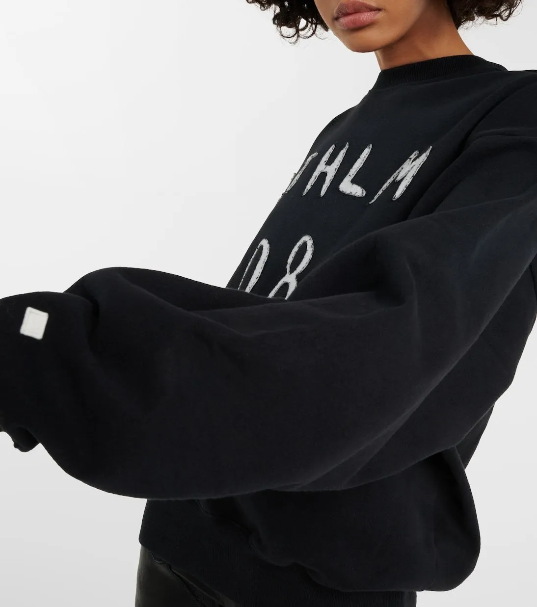 Acne Studios  |Long Sleeves Cotton Hoodies & Sweatshirts