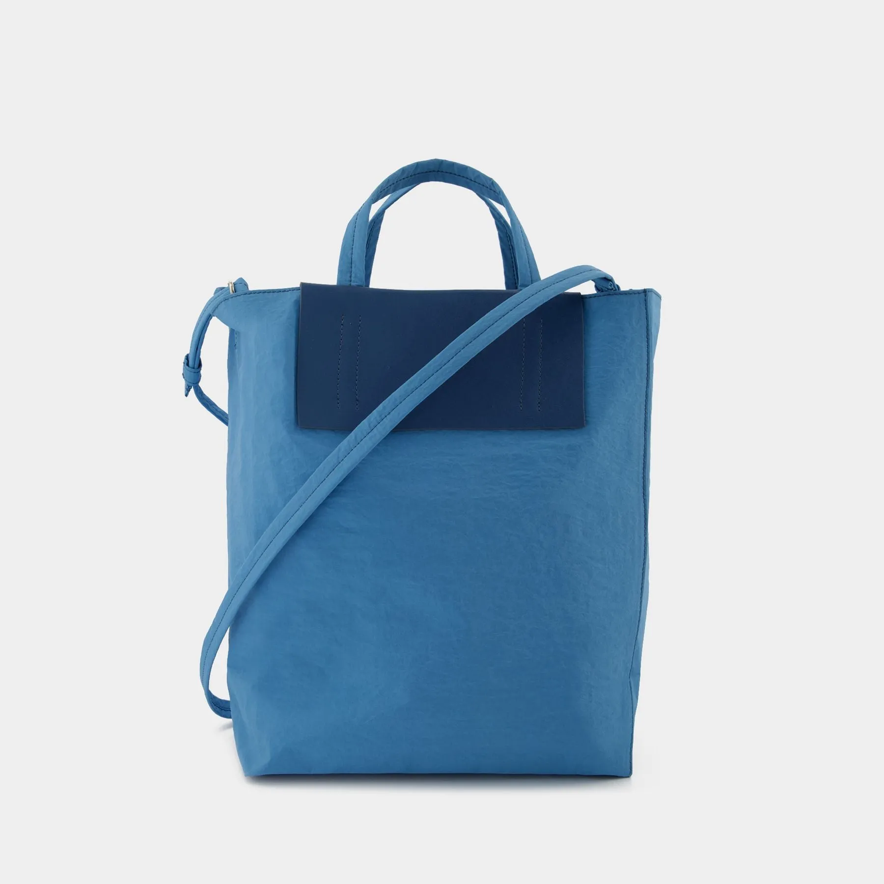 Acne Studios  Tote Bag - Acne Studios -  Blue Poudré/Blue - Leather