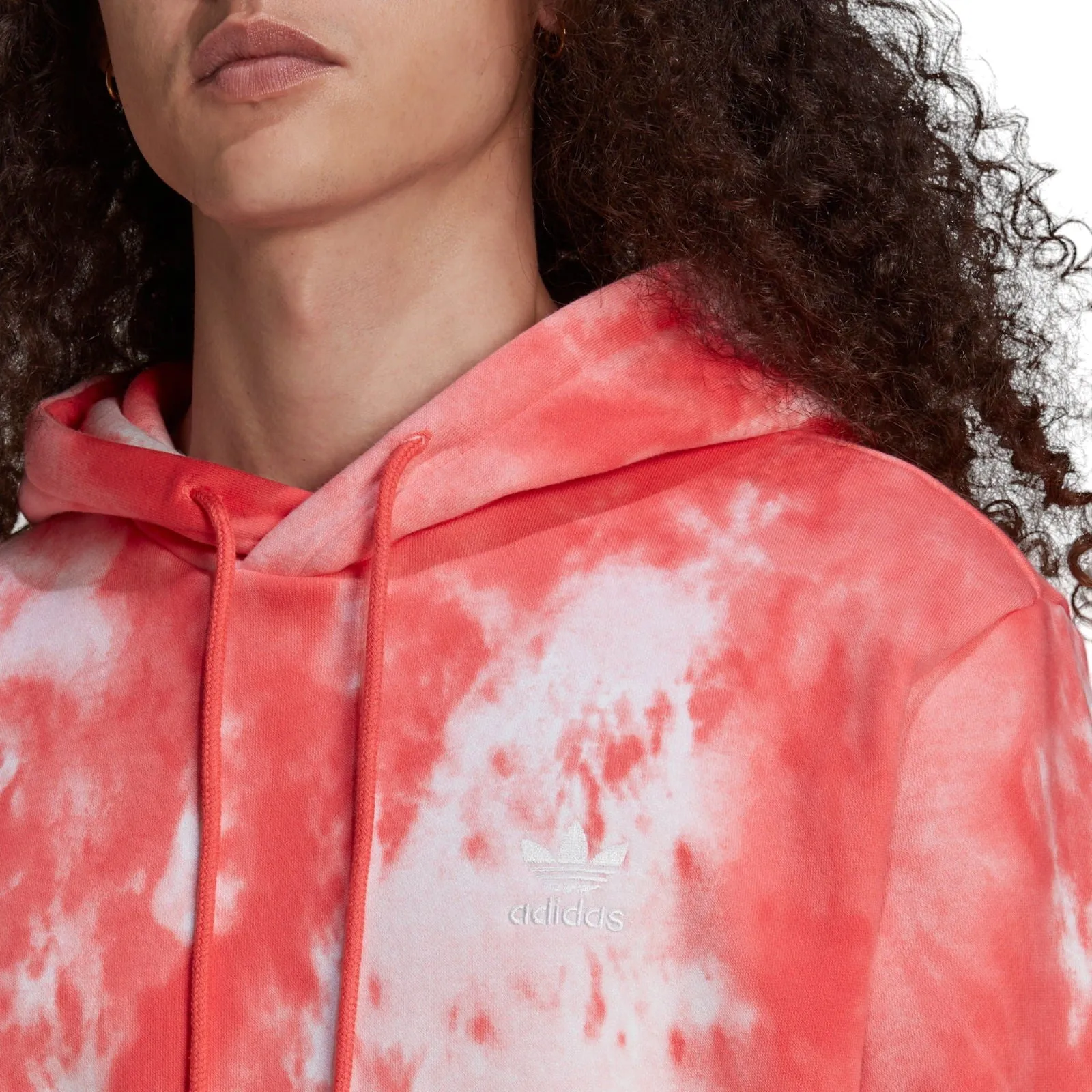 adidas Originals Adicolor Essentials Trefoil Hoodie - Semi Turbo Red