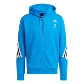 adidas x Peloton Full Zip Hoodie Jacket - Blue