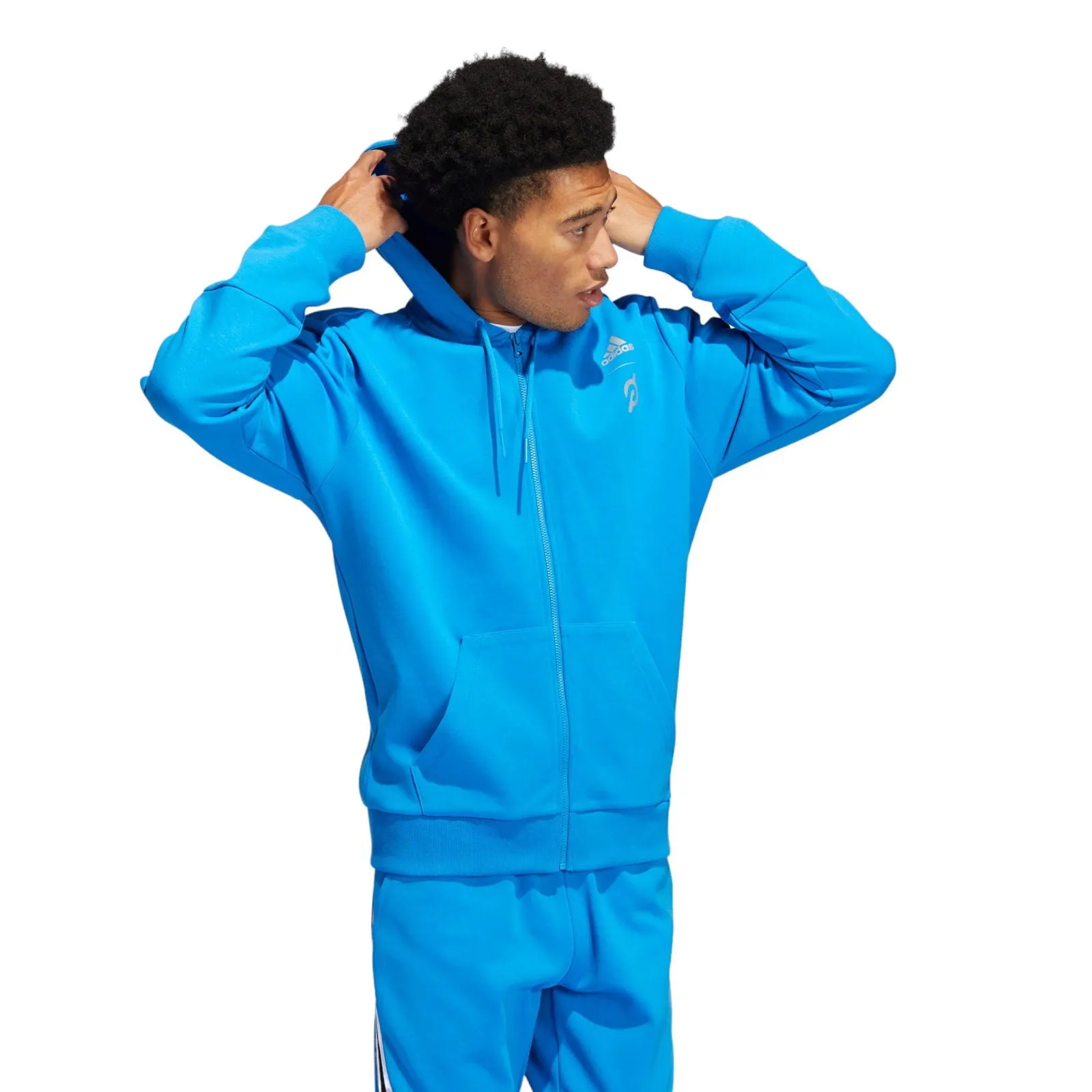 adidas x Peloton Full Zip Hoodie Jacket - Blue