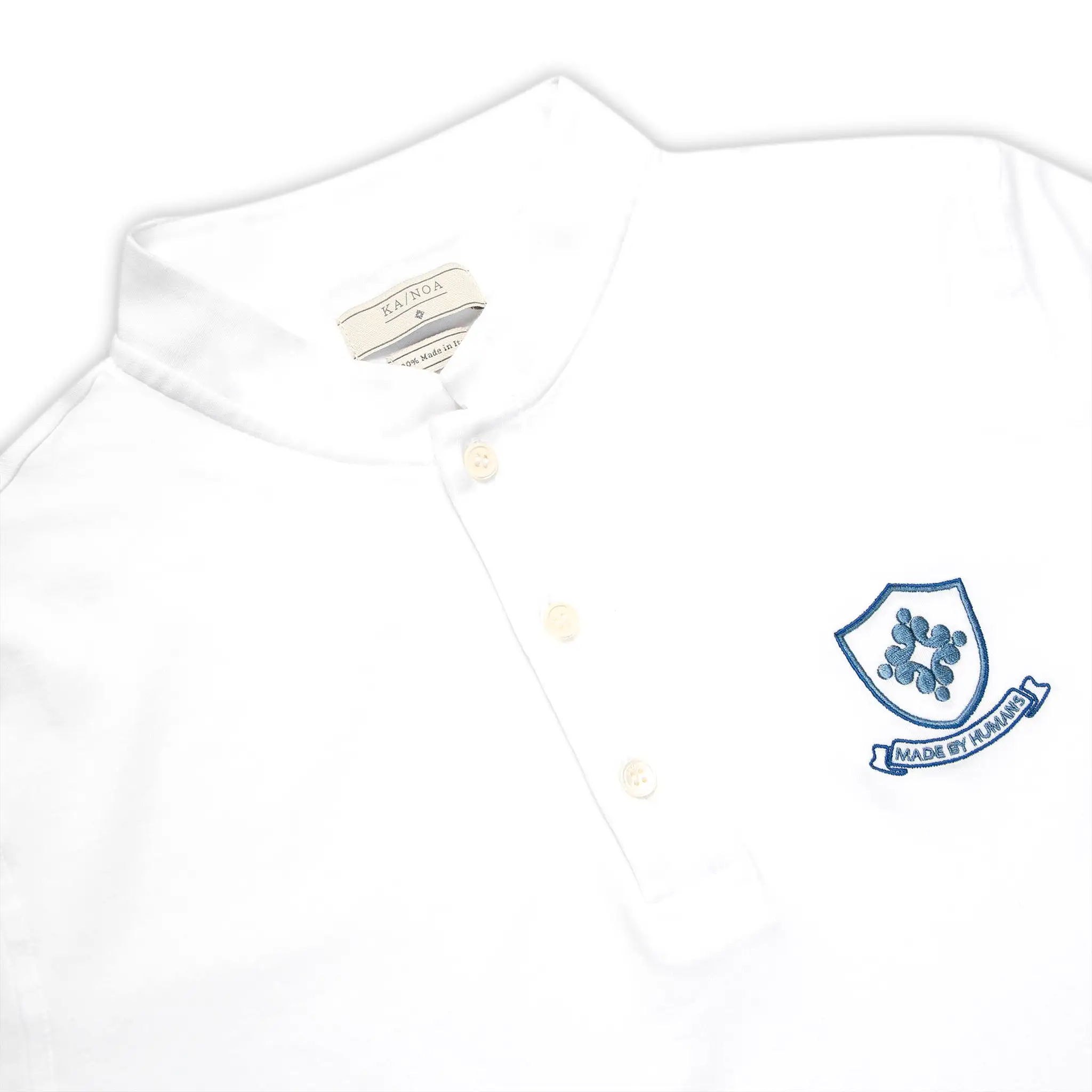 Aedus polo s/s in luxury jersey