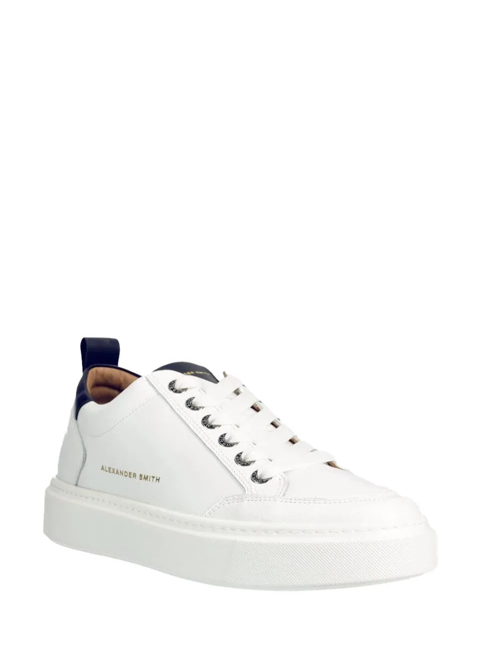 Alexander Smith Sneakers Uomo Bianco blu