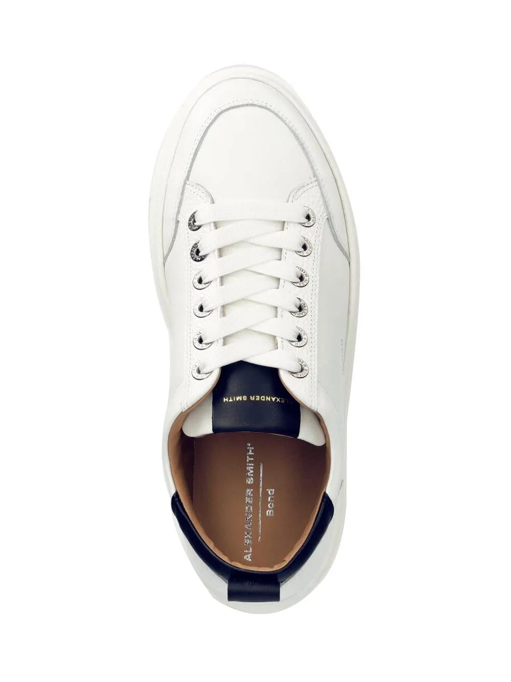 Alexander Smith Sneakers Uomo Bianco blu