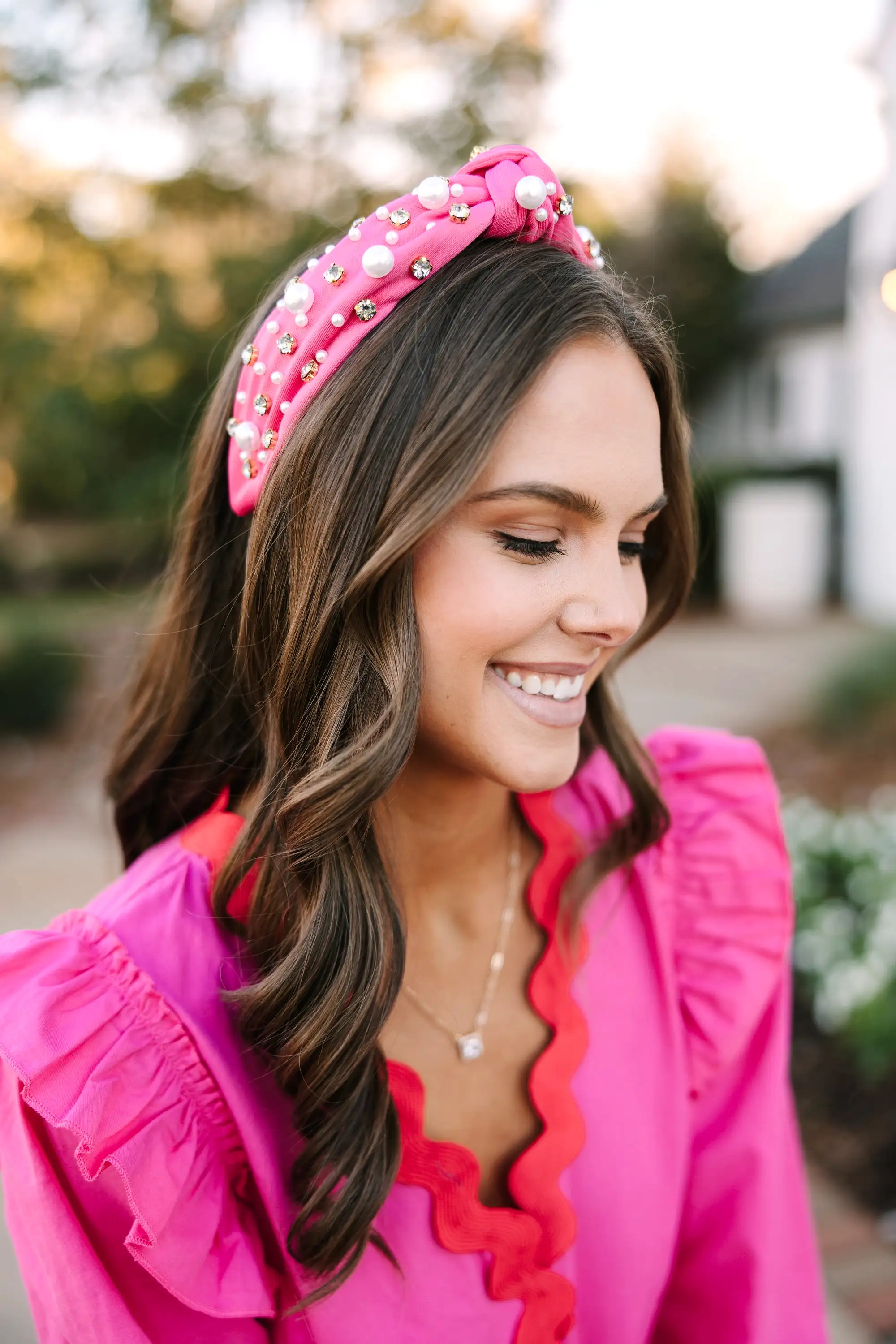 All In Hot Pink Headband