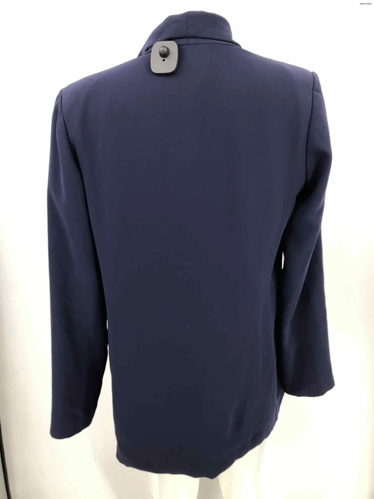 AMANDA UPRICHARD Navy Blazer Women Size LARGE  (L) Jacket