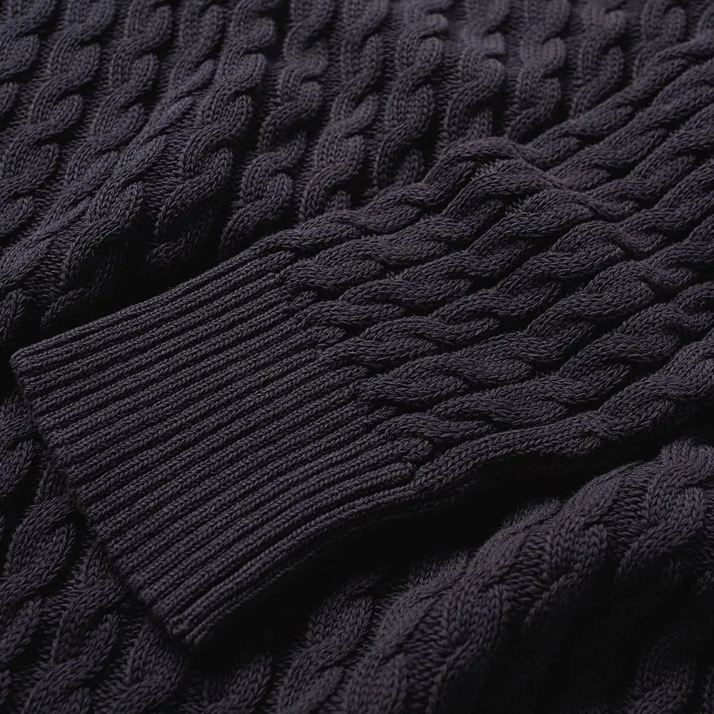 AMI Cable Crew KnitNavy