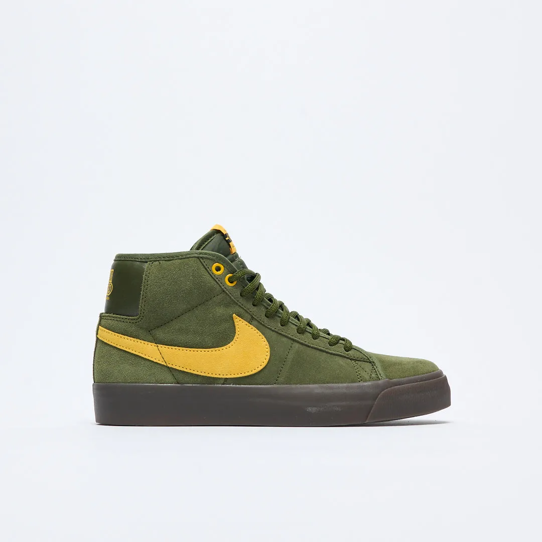 Anti-Hero Skateboards x Nike SB - Zoom Blazer Mid (Rough Green/Amarillo)