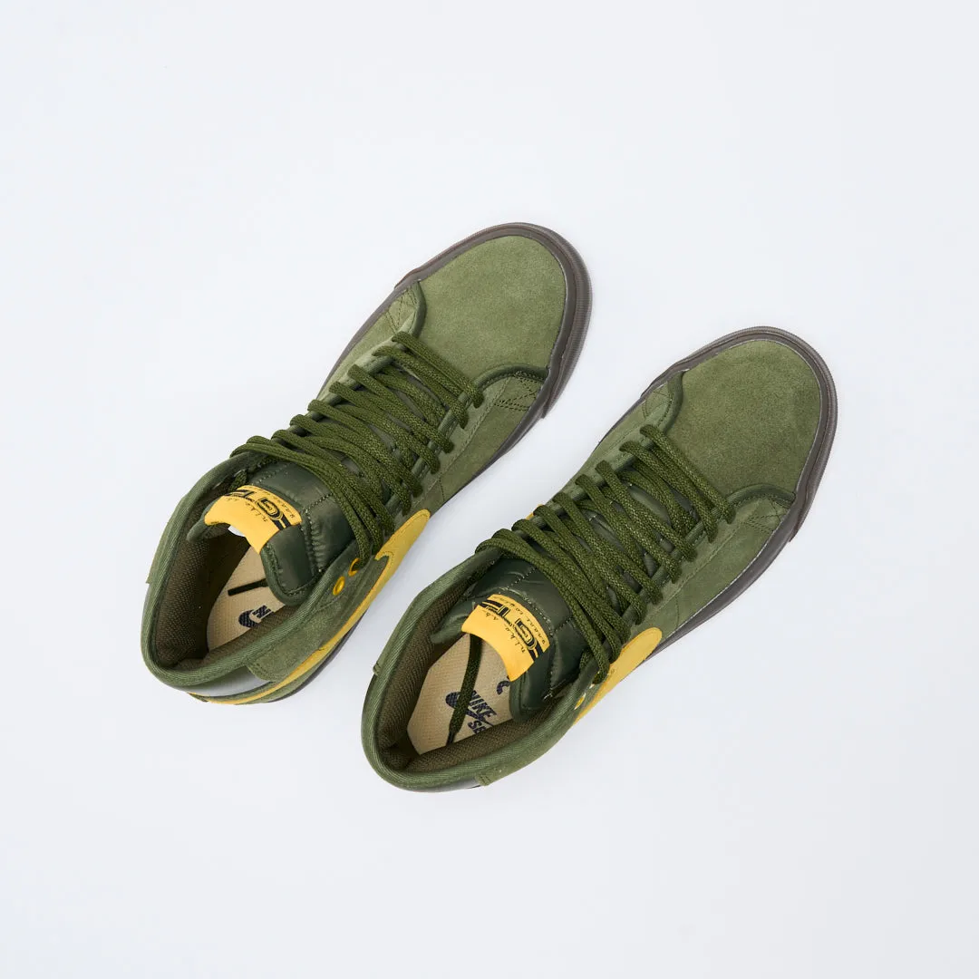 Anti-Hero Skateboards x Nike SB - Zoom Blazer Mid (Rough Green/Amarillo)