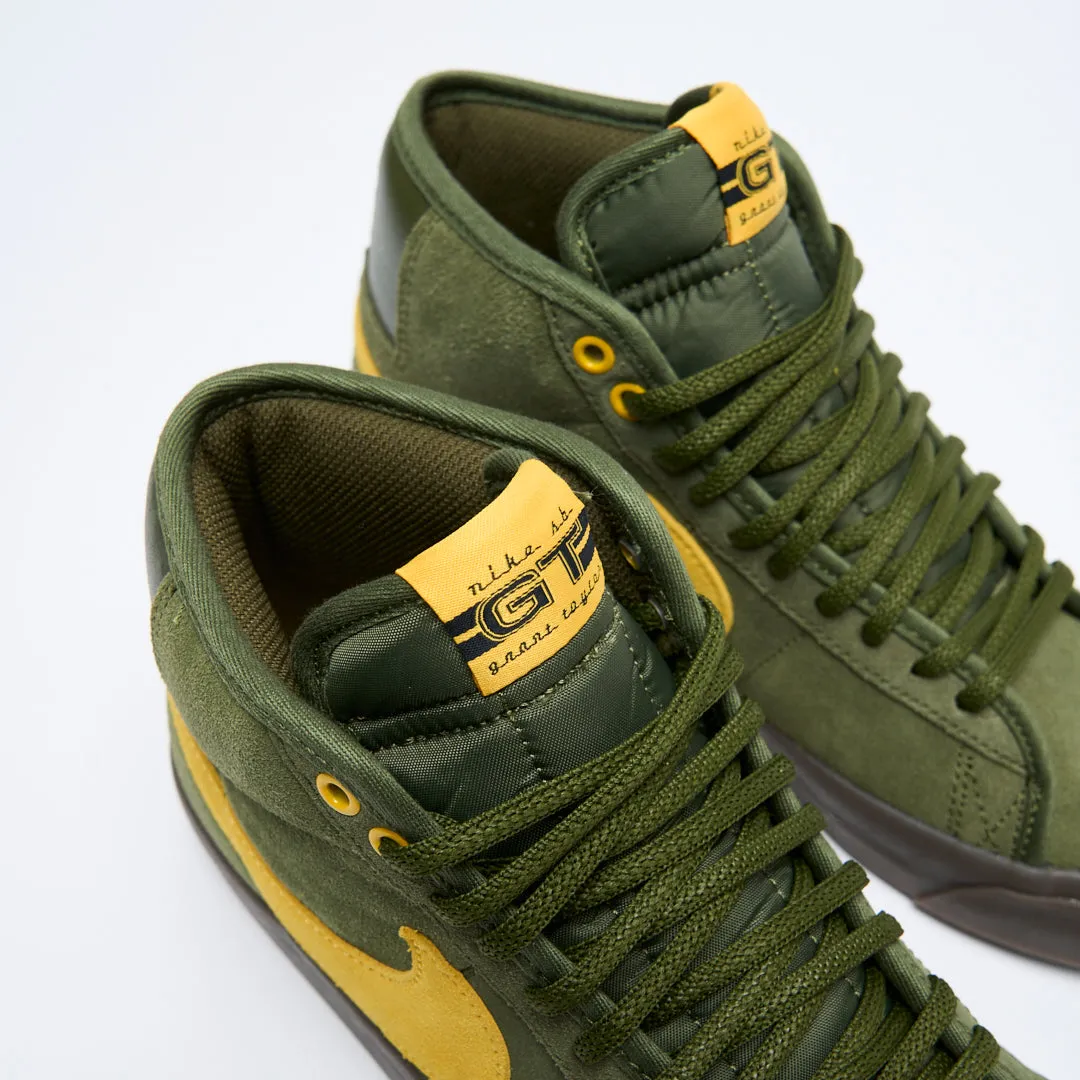 Anti-Hero Skateboards x Nike SB - Zoom Blazer Mid (Rough Green/Amarillo)