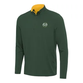 Antigua Colorado State Rams Green/Gold Content Quarter-Zip Pullover Top