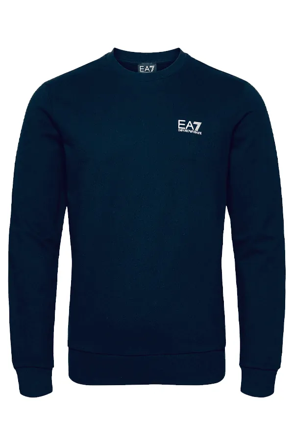 Armani EA7 ID Logo Sweatshirt Navy