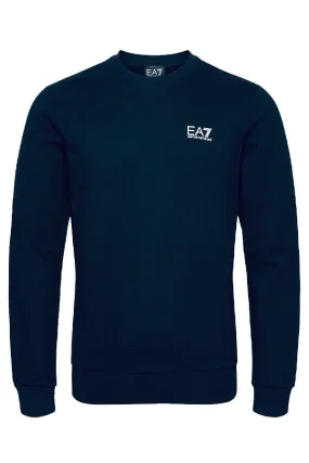 Armani EA7 ID Logo Sweatshirt Navy