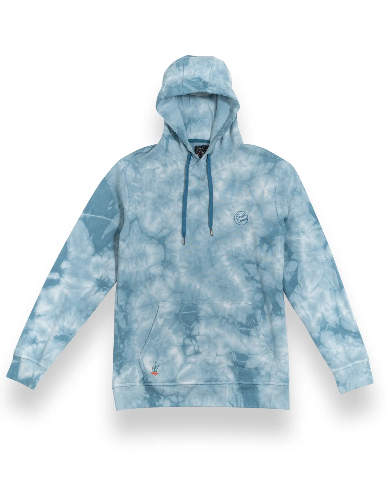 BAJA TRIP UP - BLUE TIE DYE HELSINKI HOODIE by Bajallama