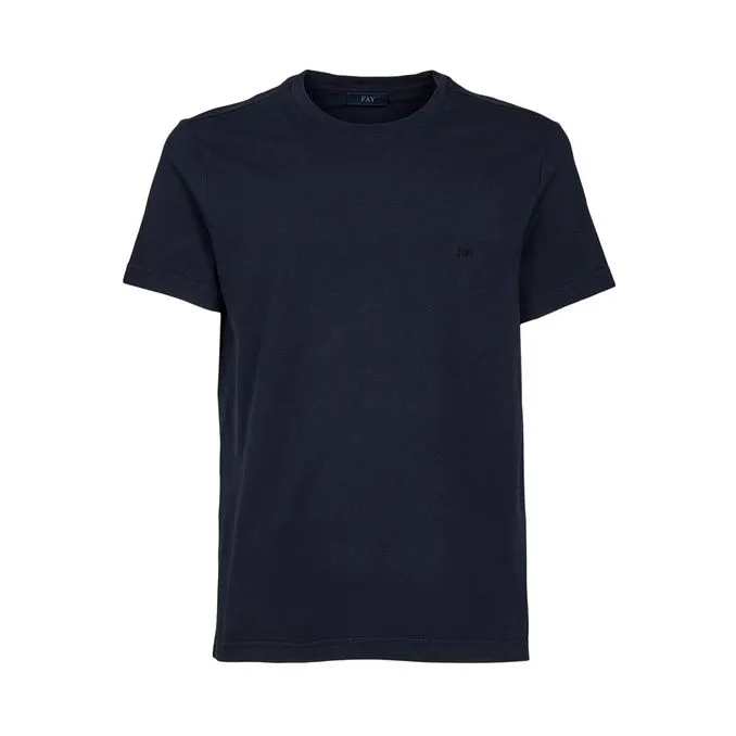 BASIC JERSEY T-SHIRT Man Navy 