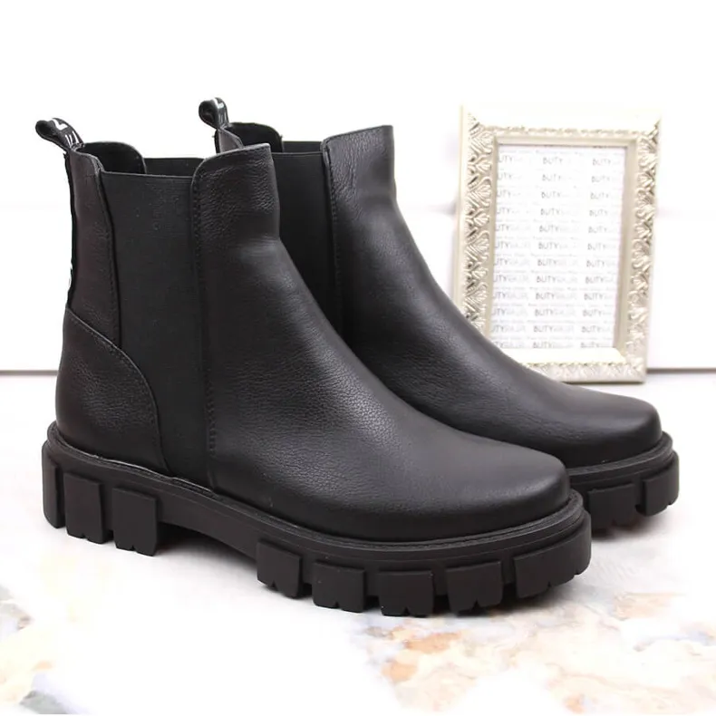 Black boots for women Chelsea boots Dolce Pietro