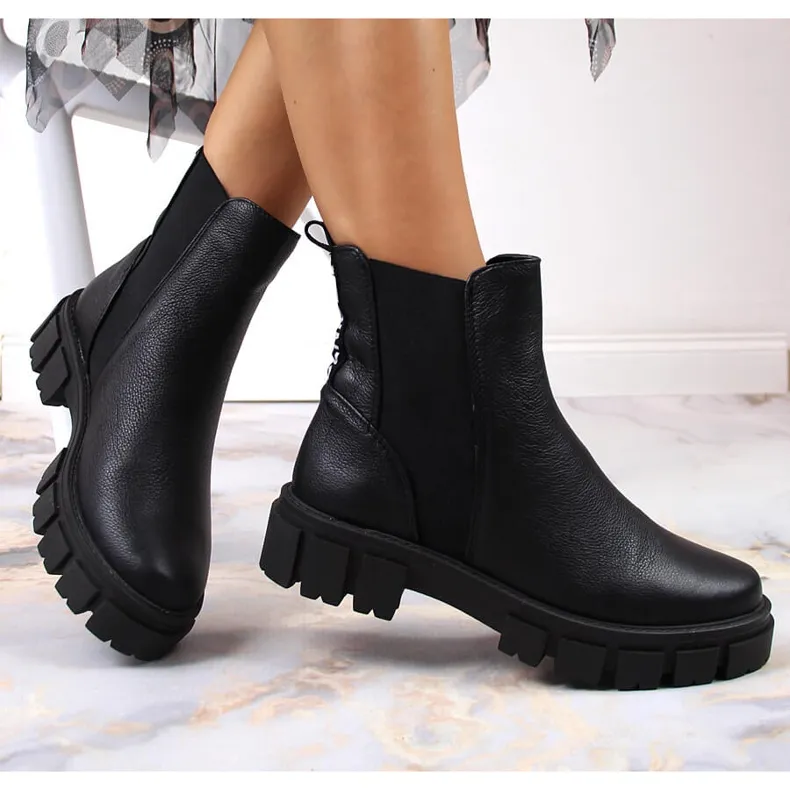 Black boots for women Chelsea boots Dolce Pietro