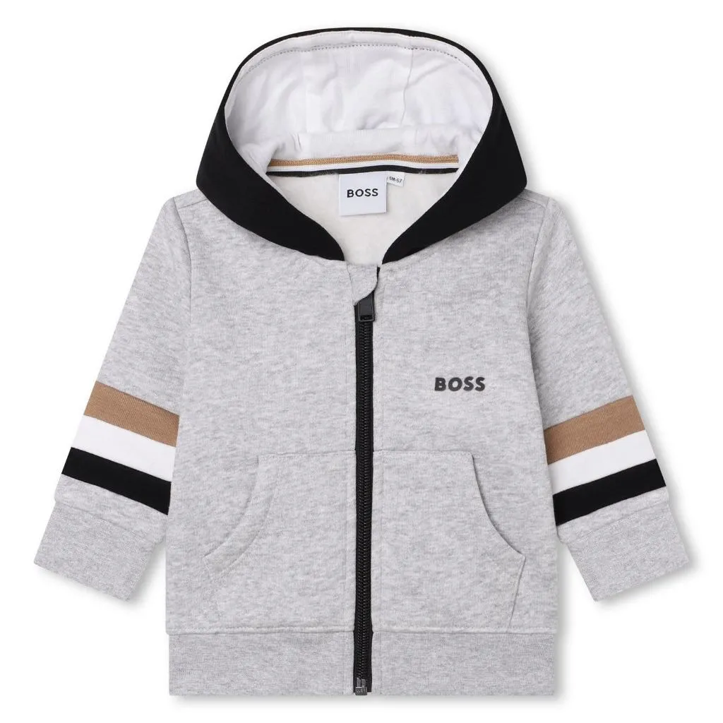 BOSS ZIP UP HOODIE J05A50