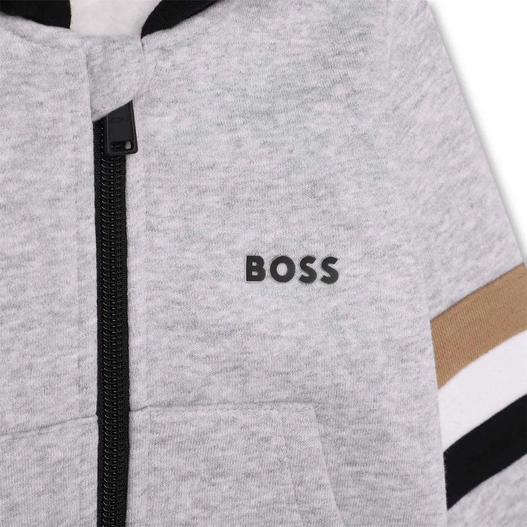 BOSS ZIP UP HOODIE J05A50