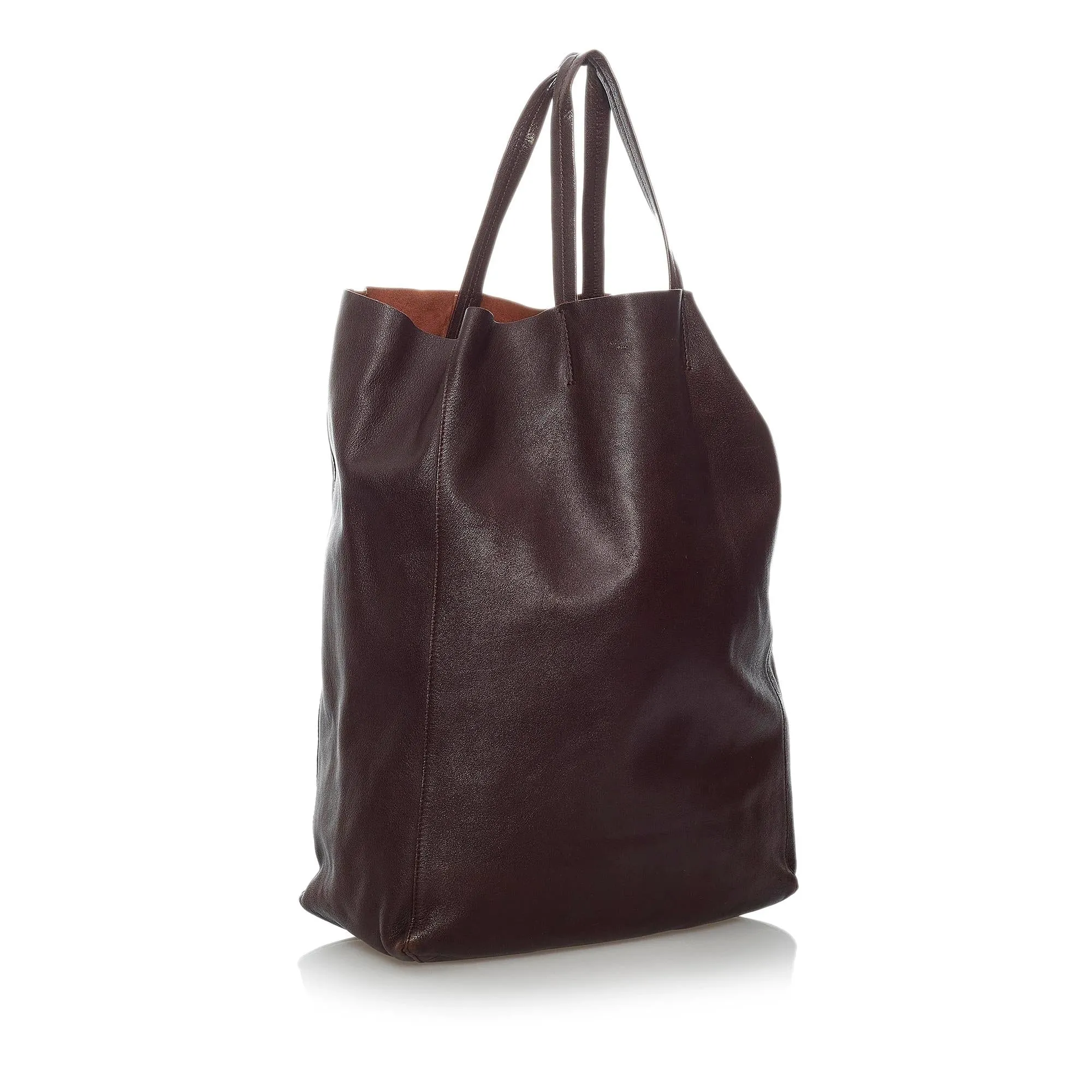 Celine Small Vertical Cabas Leather Tote Bag (SHG-29612)