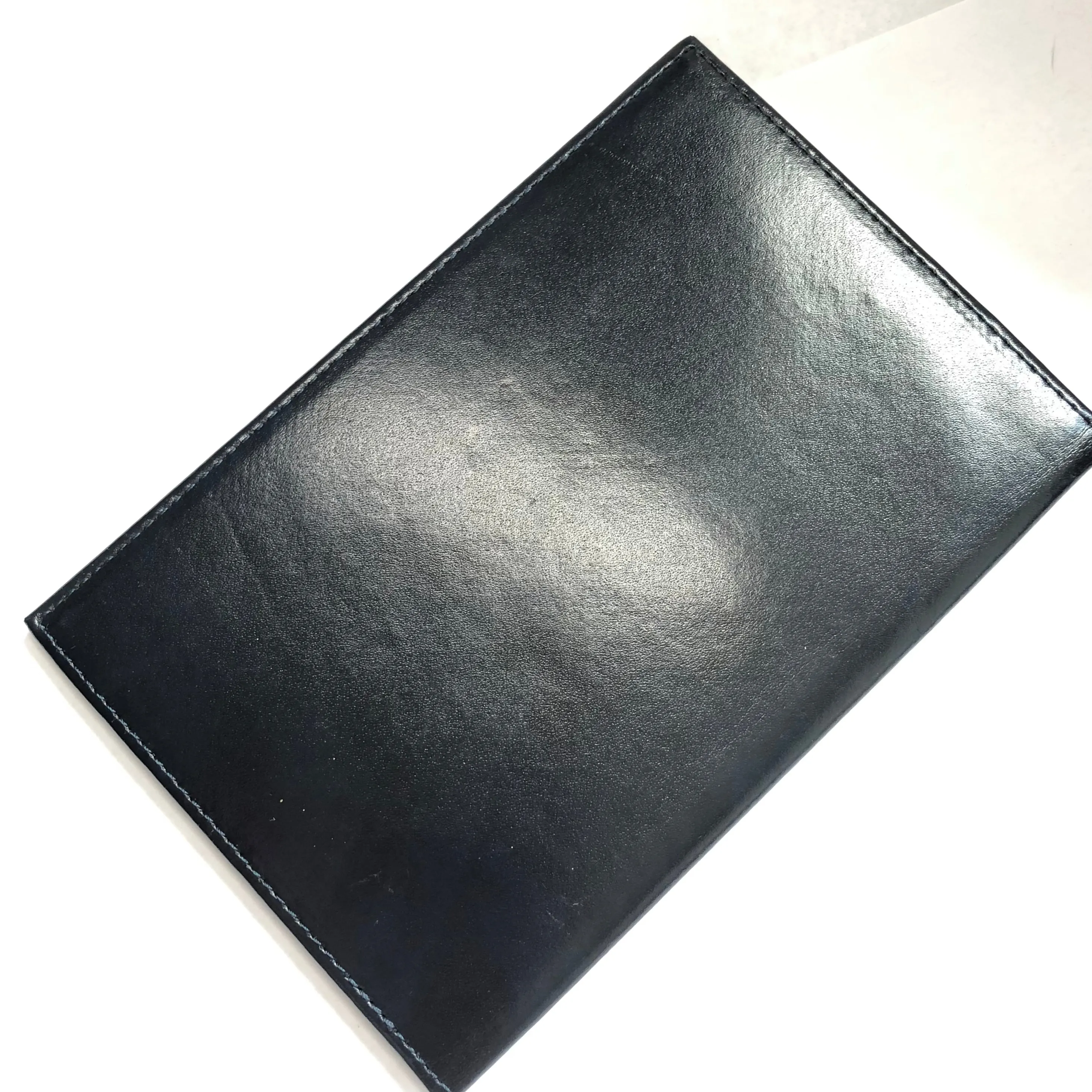 CHOPARD Blue Faux Leather Documents Folder 4.25 x 6.5 inches