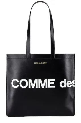 COMME des GARCONS Huge Logo Tote Bag -        