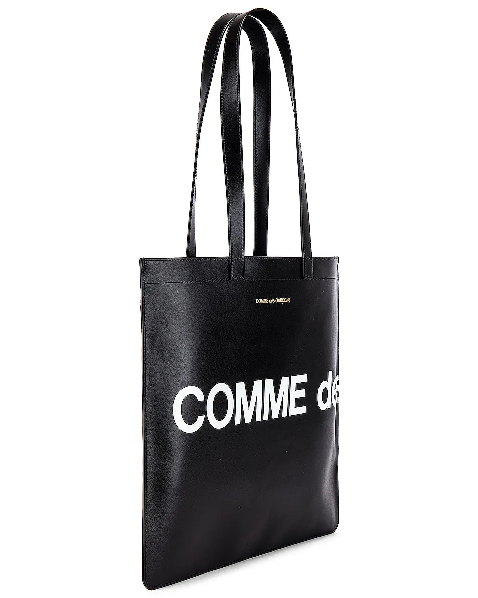 COMME des GARCONS Huge Logo Tote Bag -        