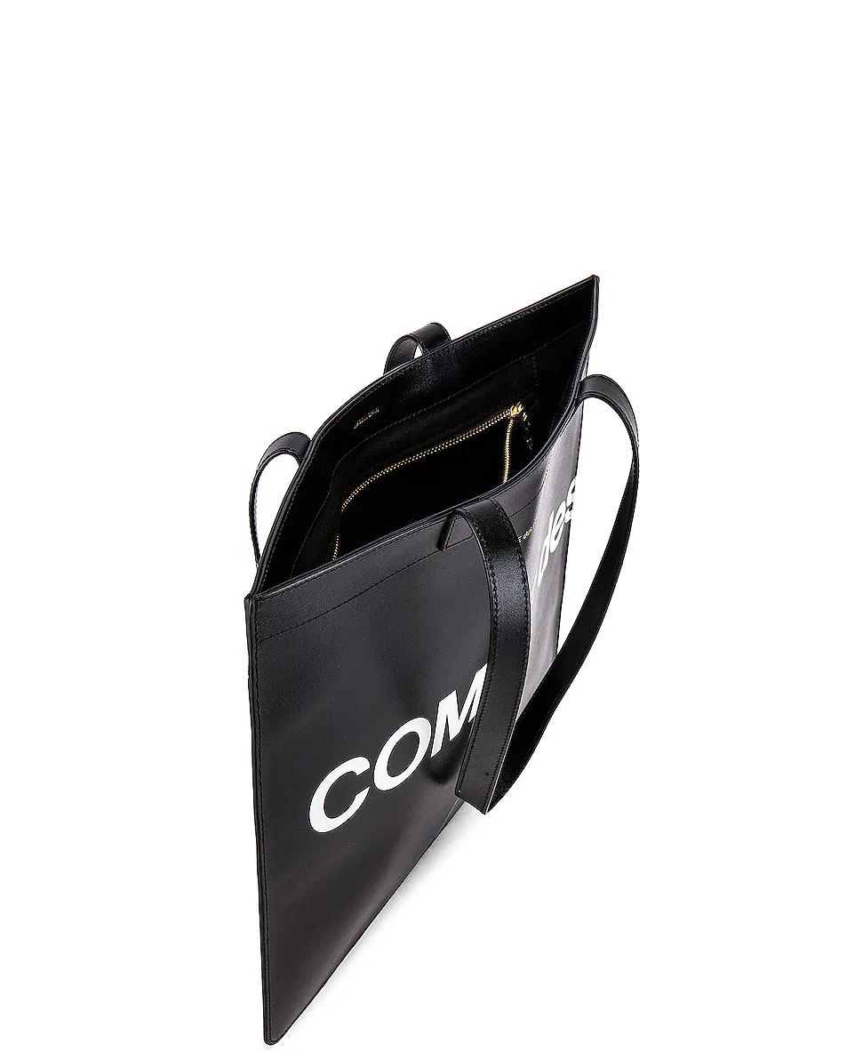 COMME des GARCONS Huge Logo Tote Bag -        