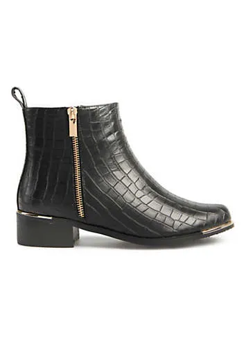 Croc Ankle Boots by Lunar Exclusive | Look Again