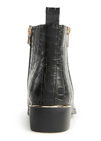 Croc Ankle Boots by Lunar Exclusive | Look Again