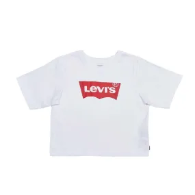 CROPPED BATWING LOGO T-SHIRT Kid White