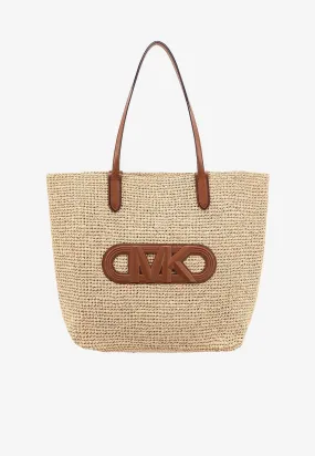 Eliza Raffia Tote Bag