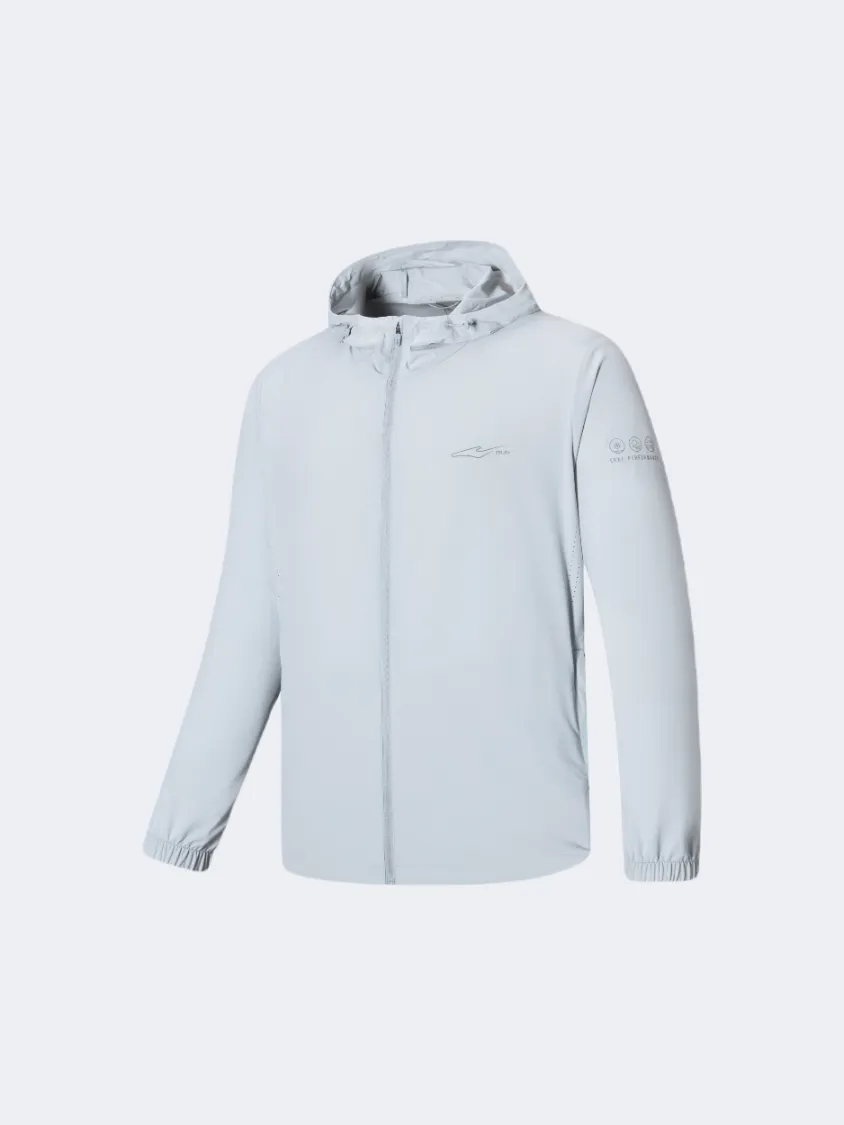 Erke Men Running Jacket Grey