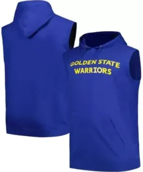 Fanatics Men's NBA Fanatics Golden State Warriors Big & Tall Jersey Muscle Pullover Hoodie