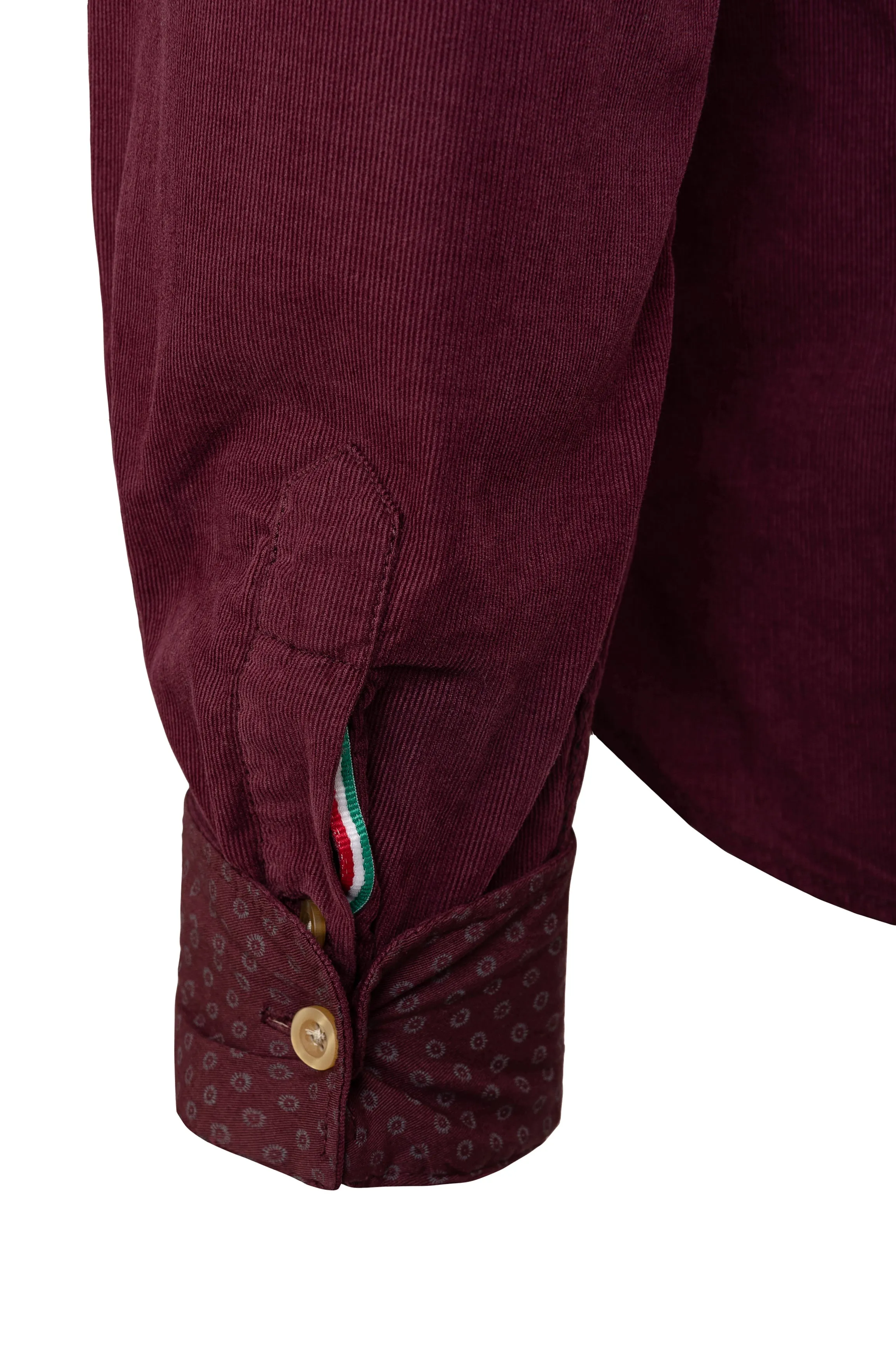 Fil Noir - Bergamo Shirt -Burgundy or Sky