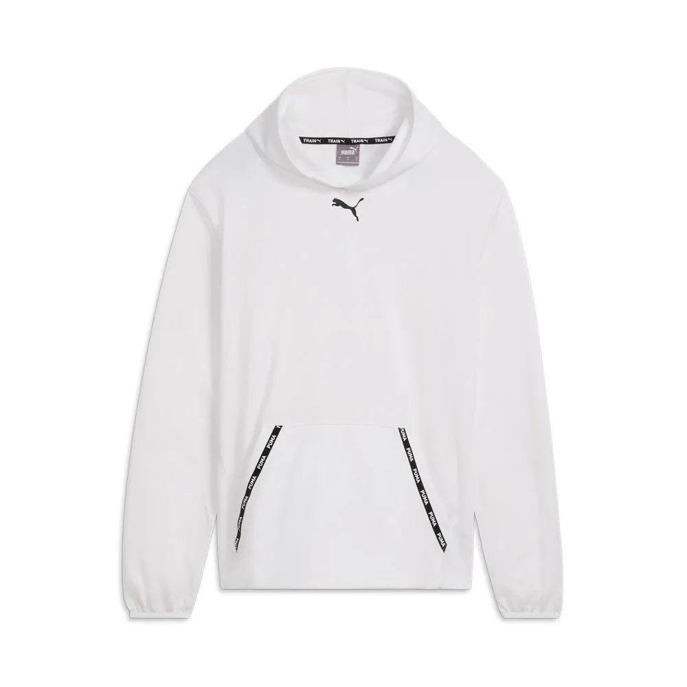 Fit Taped Pwrfleece Lite Logo Pullover Hoodie