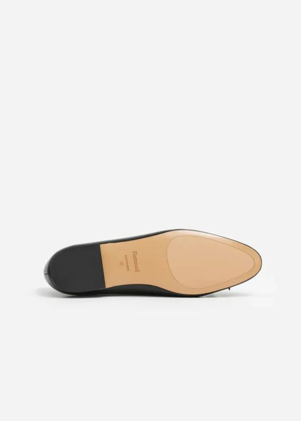 Flattered Bodil Ballet Flat in Black