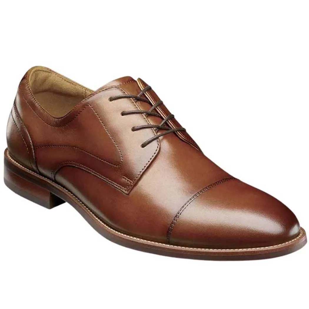 Florsheim Rucci Cap Toe Oxford Cognac Smooth (Men's)