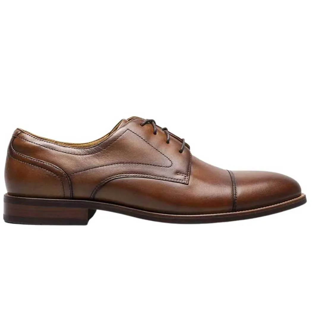 Florsheim Rucci Cap Toe Oxford Cognac Smooth (Men's)