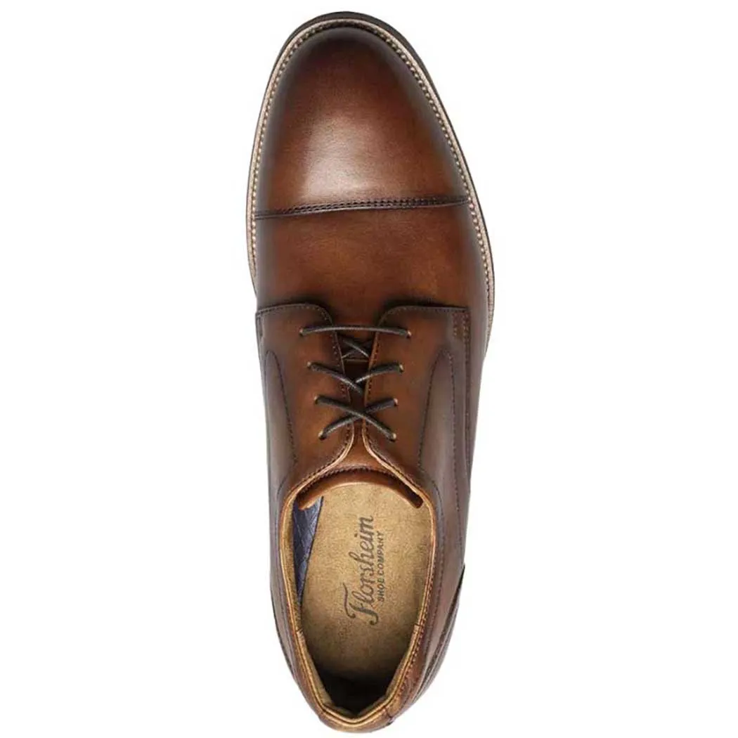 Florsheim Rucci Cap Toe Oxford Cognac Smooth (Men's)