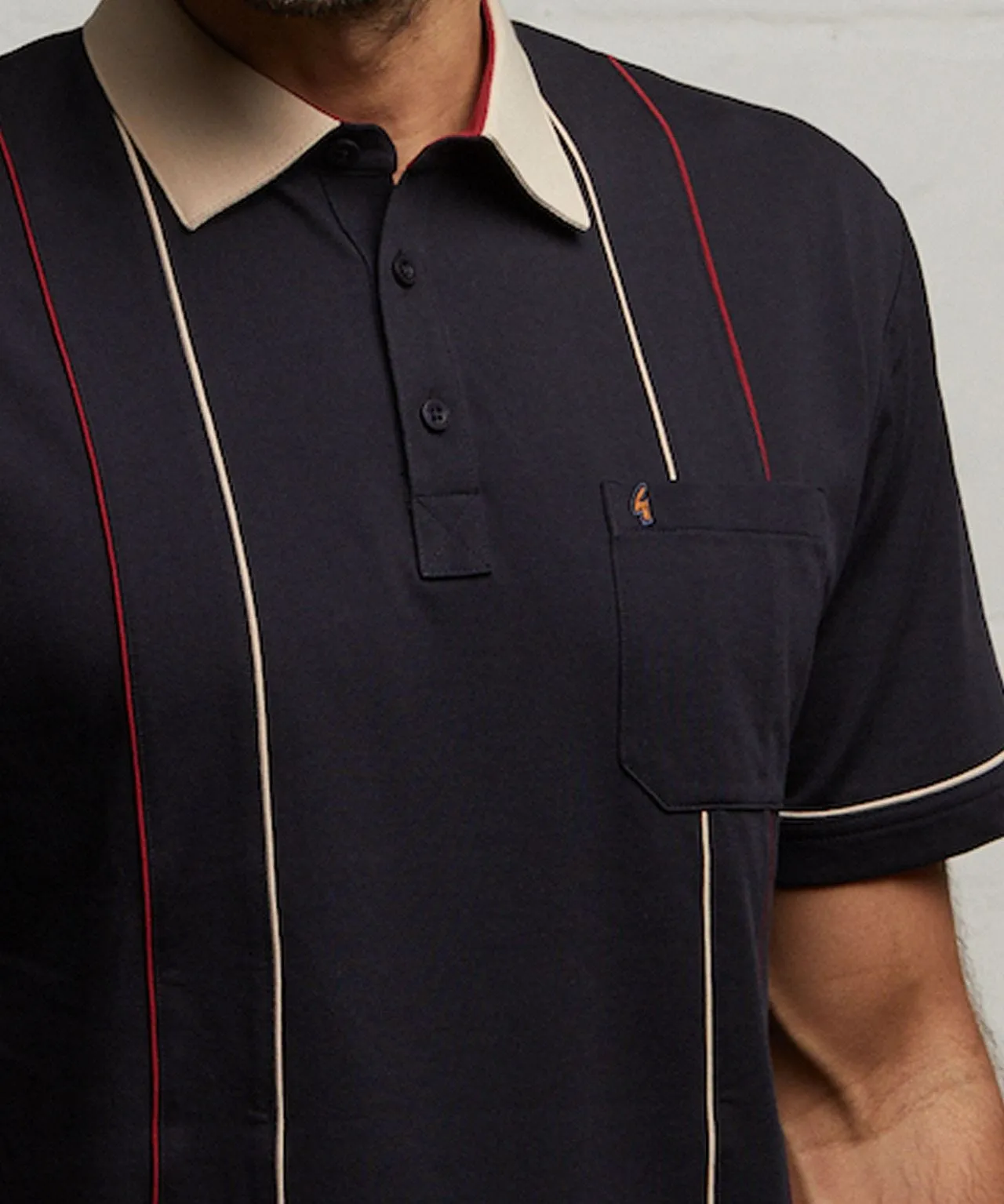 Gabicci Short Sleeve Oxford Jersey Polo