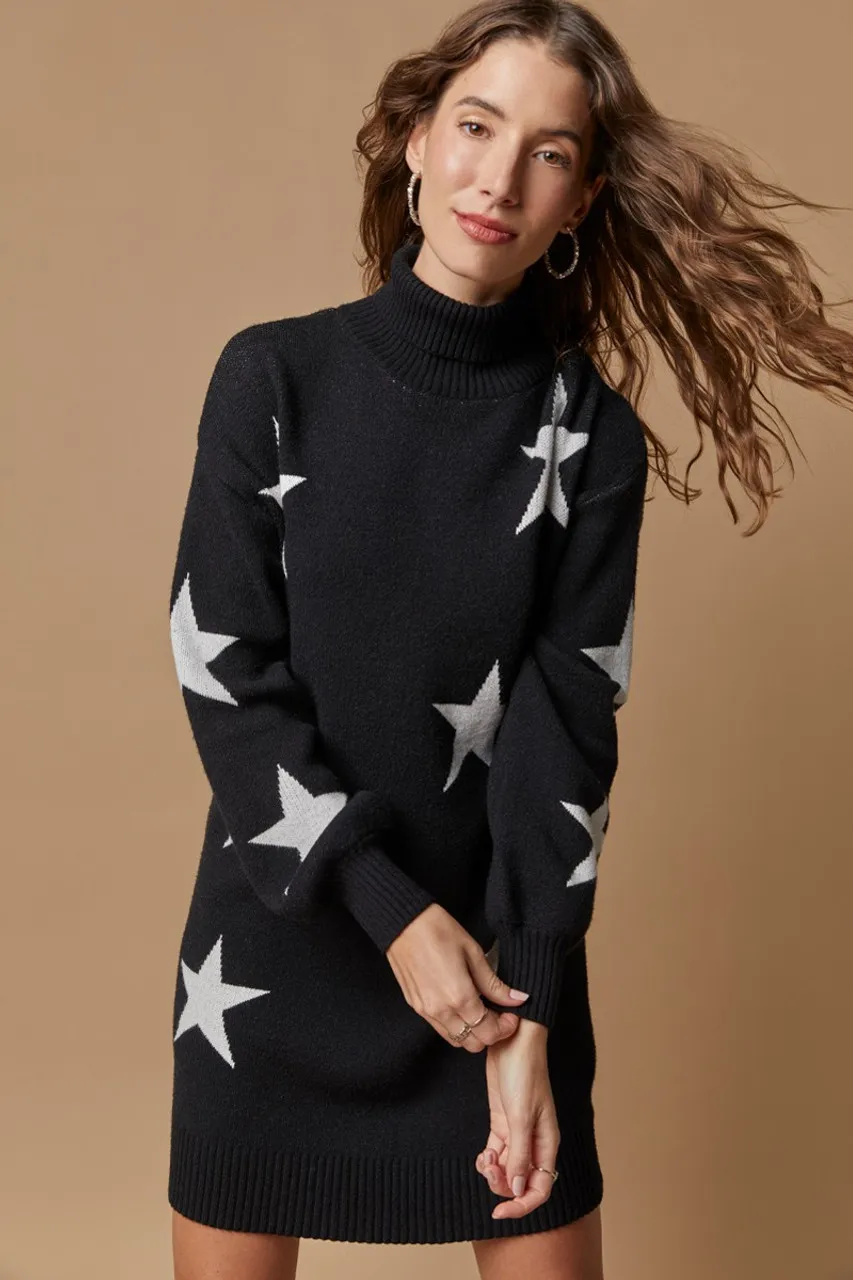 Gabrielle Star Sweater Dress