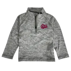 Garb  Montana Grizzlies Toddler Gray Matthew Quarter-Zip Pullover Top