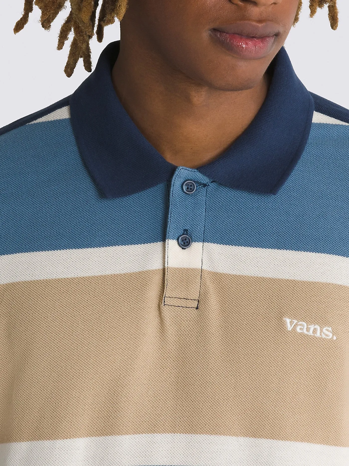 Halicrest Stripe Polo