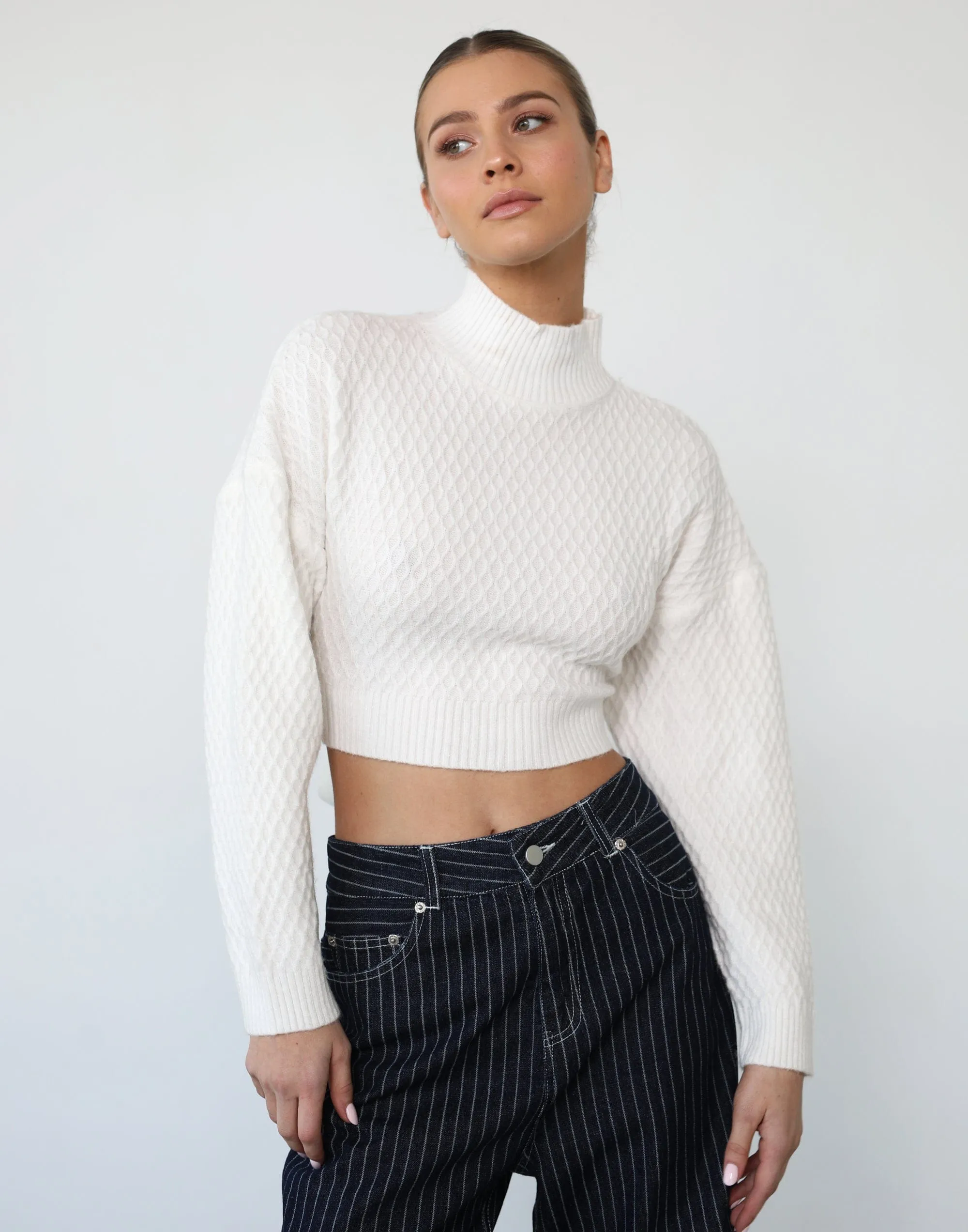 Helena Jumper (White)