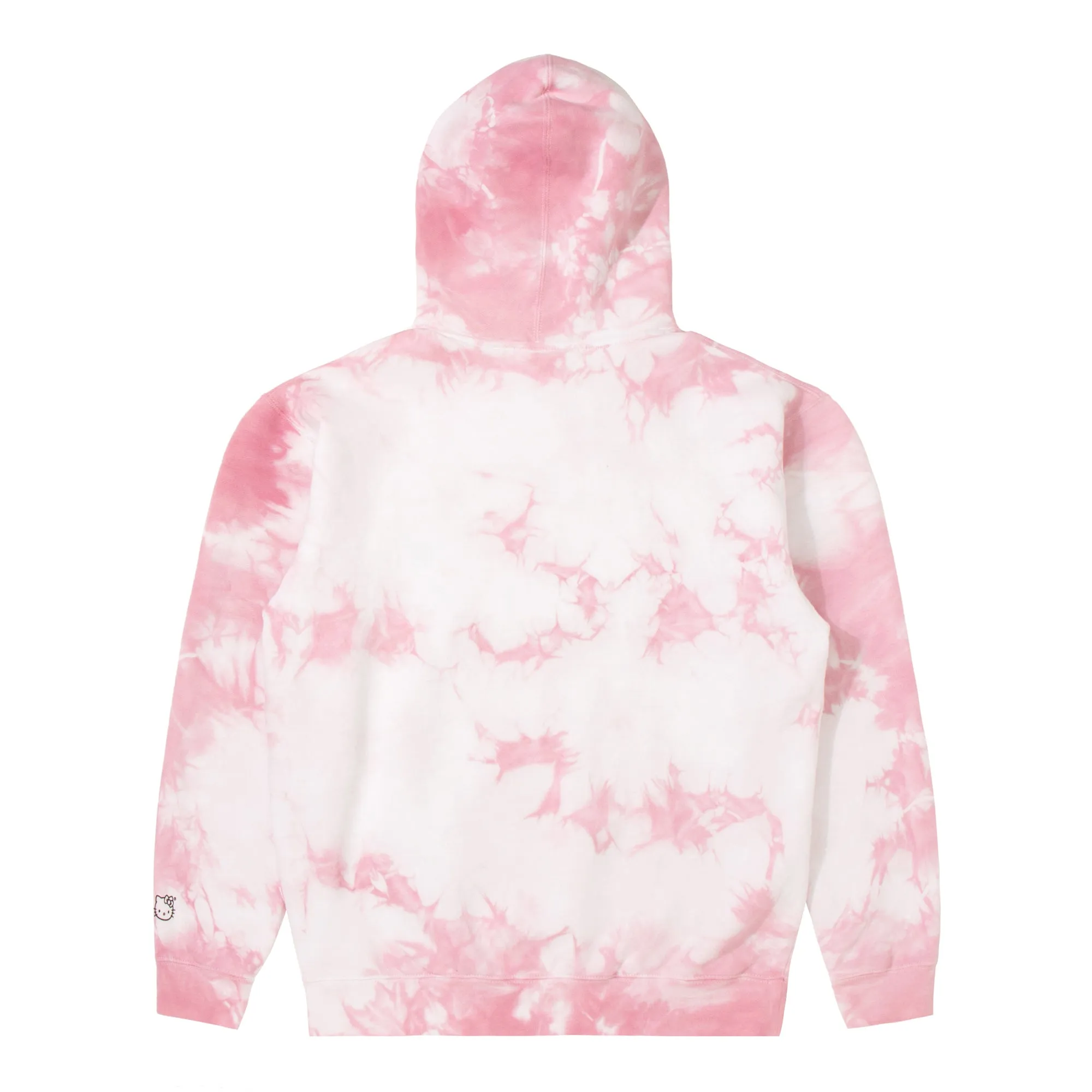 HELLO KITTY BLOCKS CHENILLE HOODIE (TIE DYE)