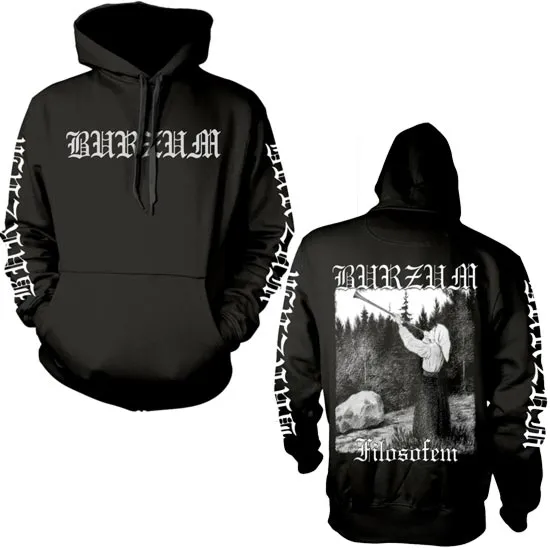 Hoodie - Burzum - Filosofem Logo 2018 - Pullover