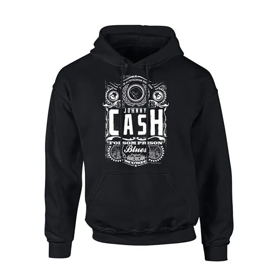 Hoodie - Johnny Cash - Folsom Prison - Pullover