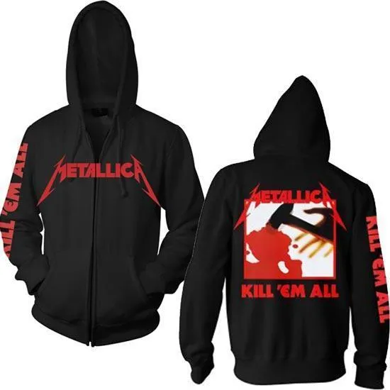 Hoodie - Metallica - Kill 'Em All - Zip